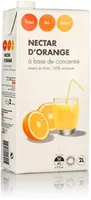Nectar orangeà base de concentré