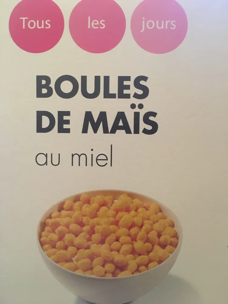 Boules de maïs au miel