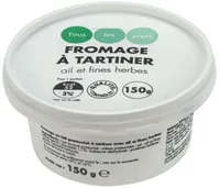 Fromage à tartiner ail et fines herbes