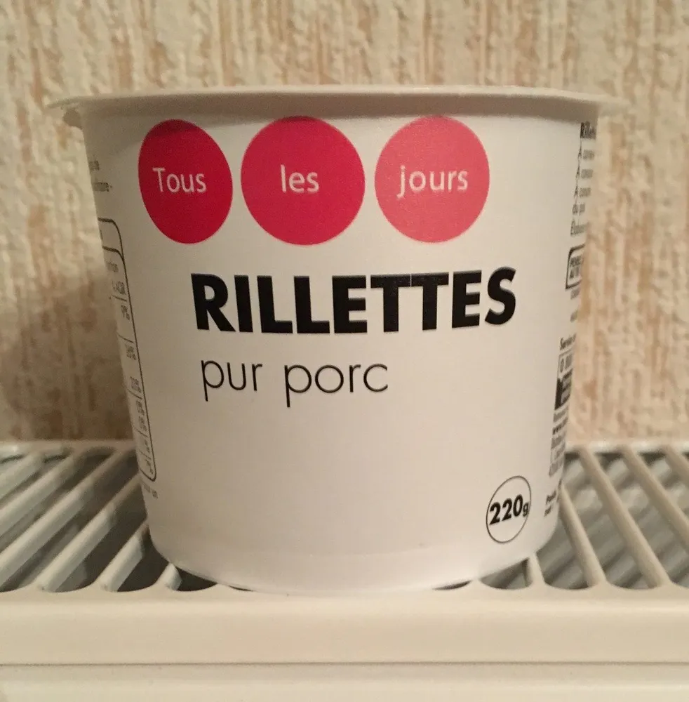 Rillettes pur porc