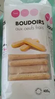 Boudoirs aux oeufs frais