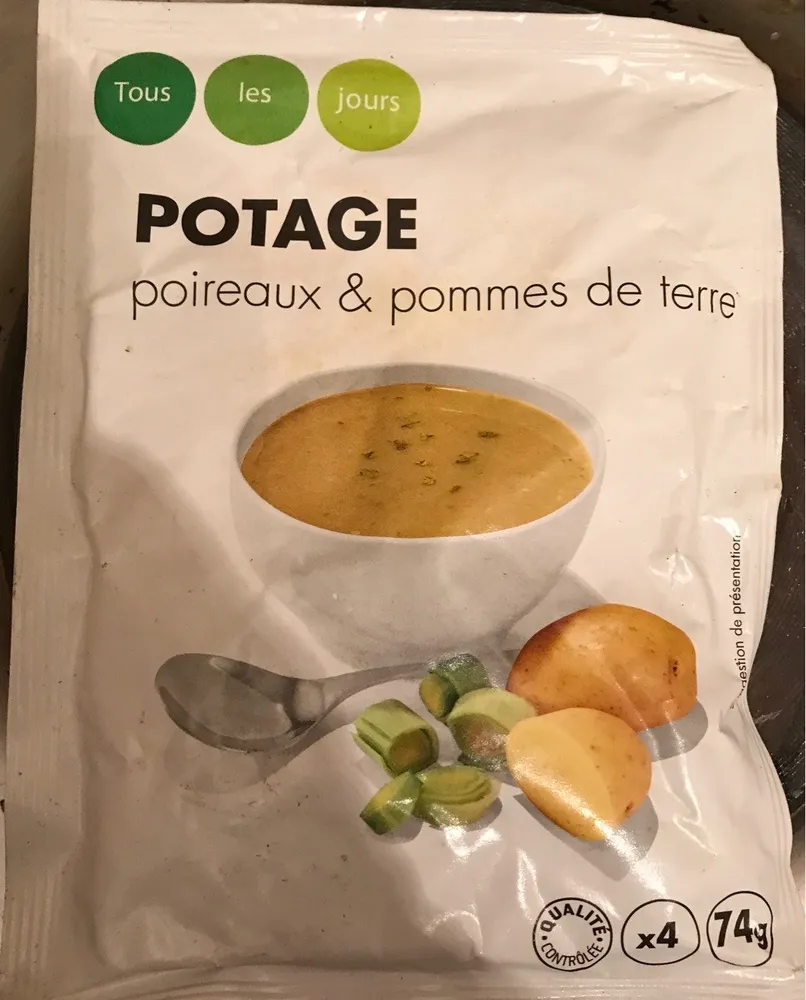 Soupe déshydratée aux poireaux et pommes de terre TLJ CASINO