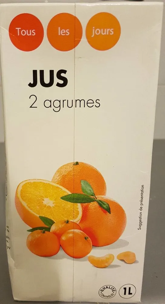 Jus 2 agrumes