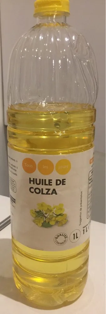 Huile de colza Huile végétale pour assaisonnement