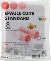 Epaule cuite standard 8 tranches