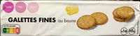 Galettes fines au beurre