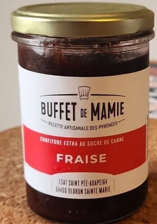 Confiture extra au sucre de canne Fraise