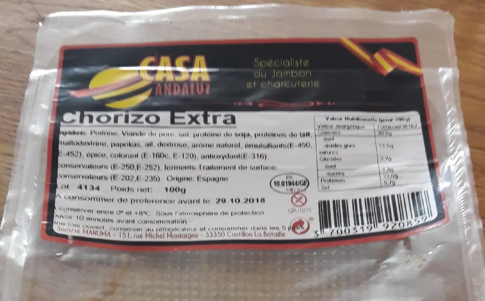 Chorizo extra