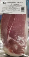 Jambon sec de pays