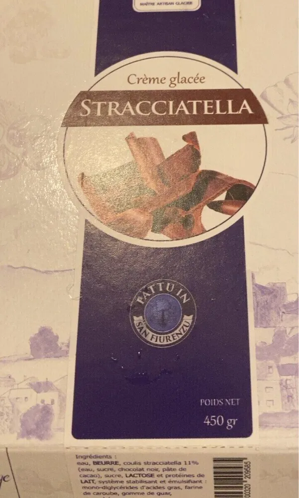 Crème glacée Stracciatella