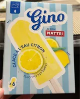 Glace à l’eau citron