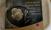 Crème glacée au rhum raisin