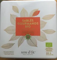 Sablés gourmands bio