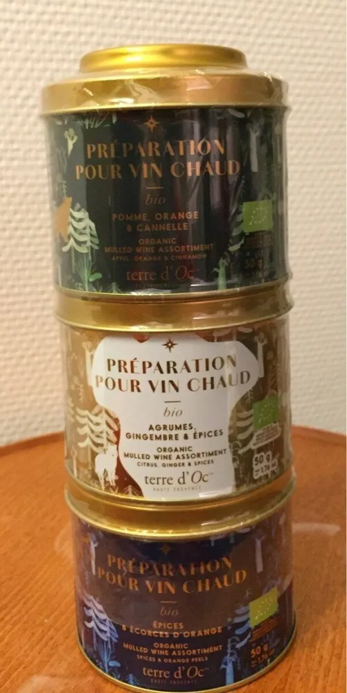 Preparation pour vin chaud