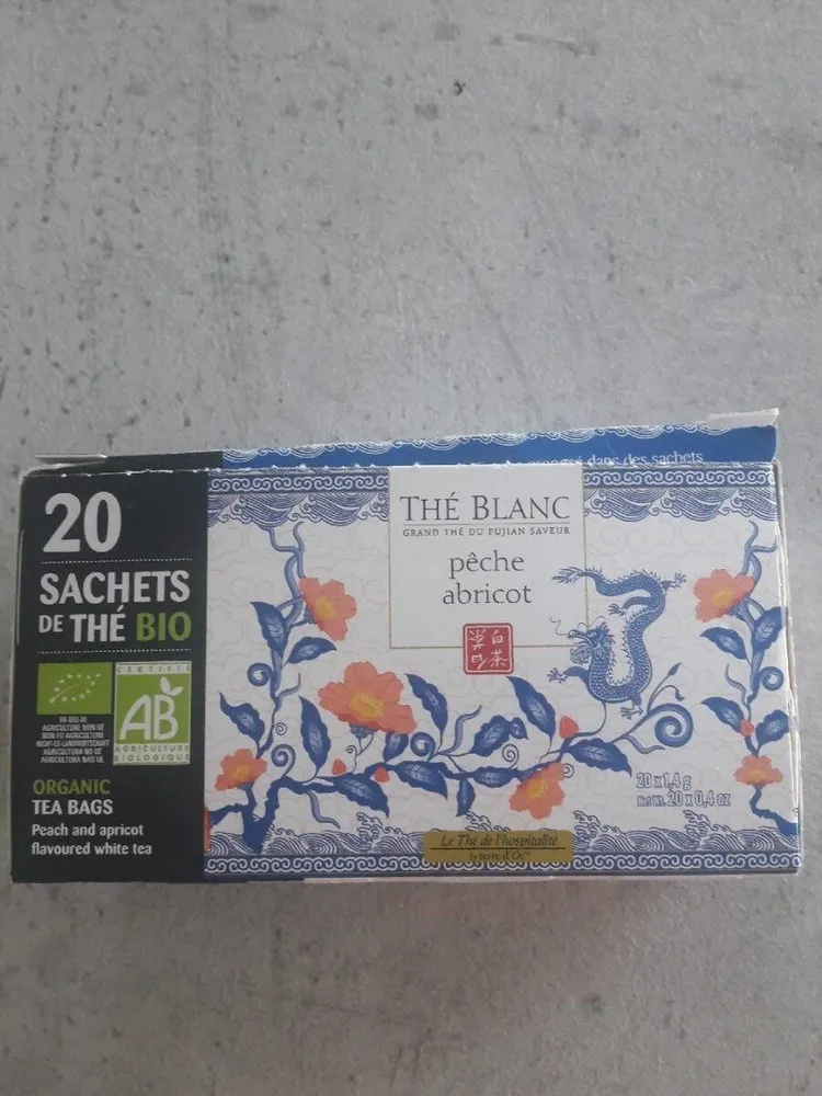 sachets de thé bio
