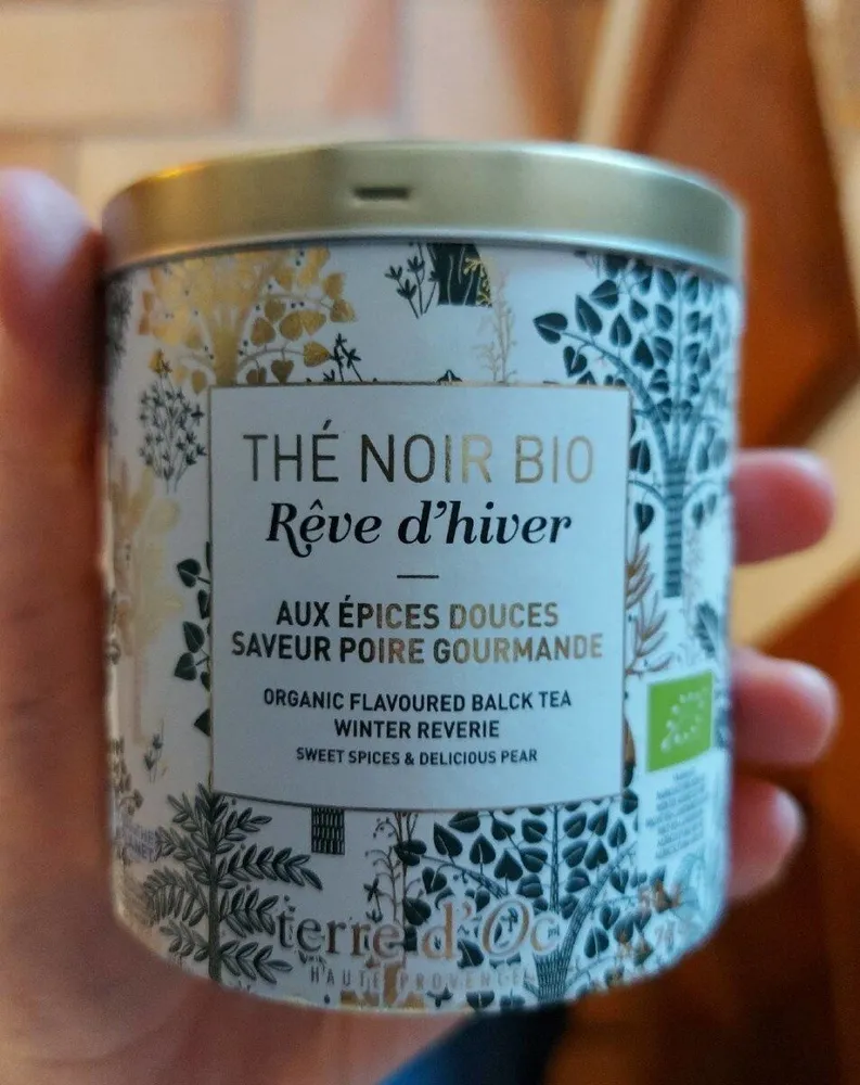 Thé noir bio