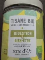 Tisane digestion et bien être huile essentielle