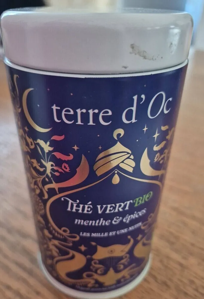 Thé vert menthe et épices