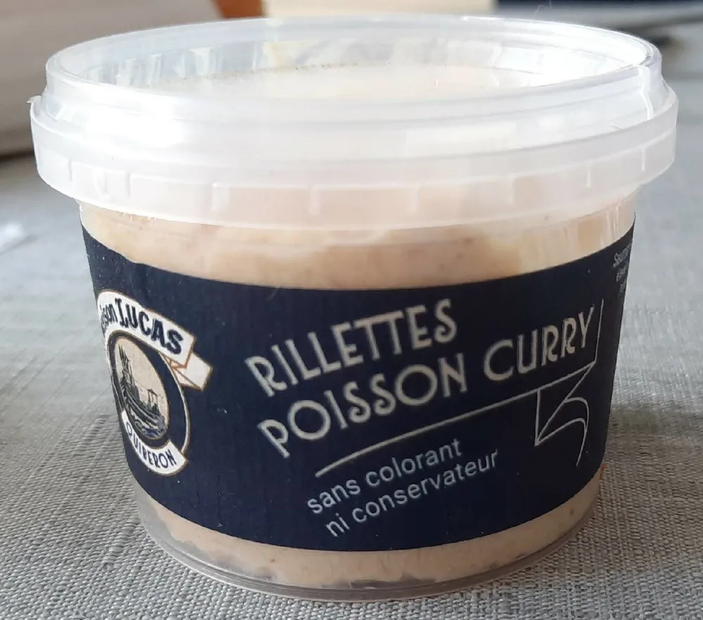 Rillettes Poisson Curry