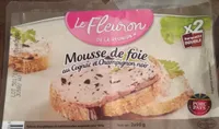 Mousse de foie au cognac et champignon noir