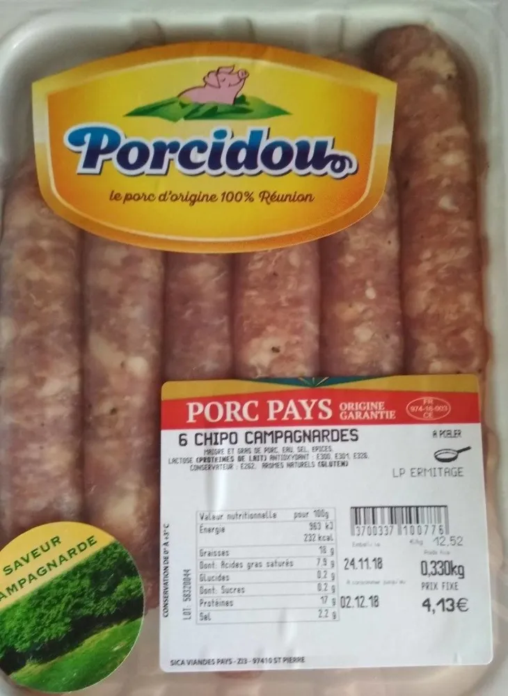 Chipolatas campagnardes