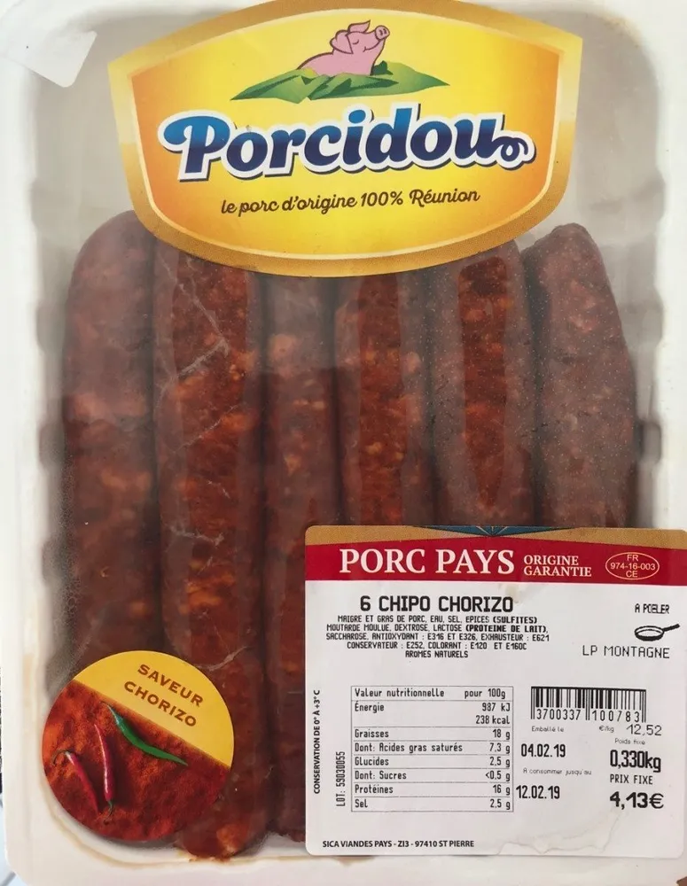 6 chipo chorizo