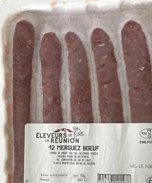 Merguez de bœuf