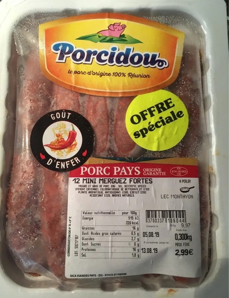 Merguez fortes