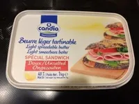 Beurre Doux Allégé 40% Tartinable Spécial Sandwich