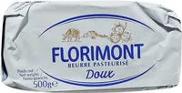 Beurre doux pasteurisé