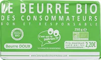 Le Beurre Doux Bio