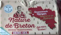 Beurre traditionnel demi-sel
