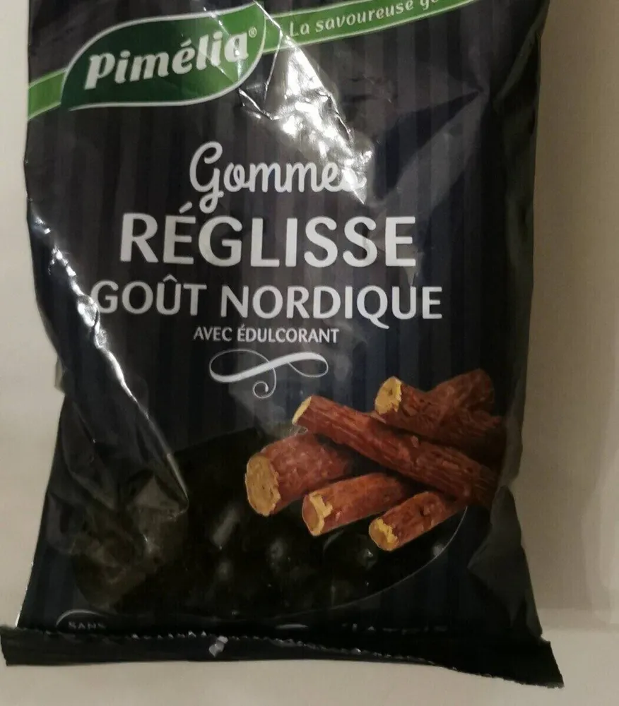 Gomme reglisse goût nordique