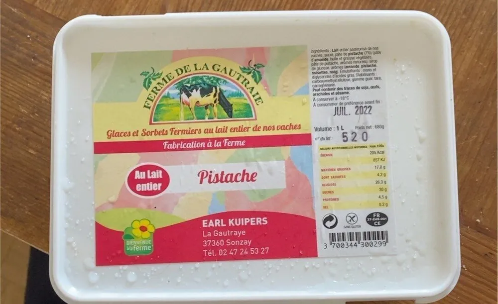 Glace a la pistache
