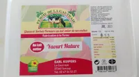 Glace Yaourt nature ferme de la gautraie