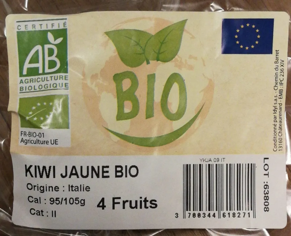 Kiwi jaune bio