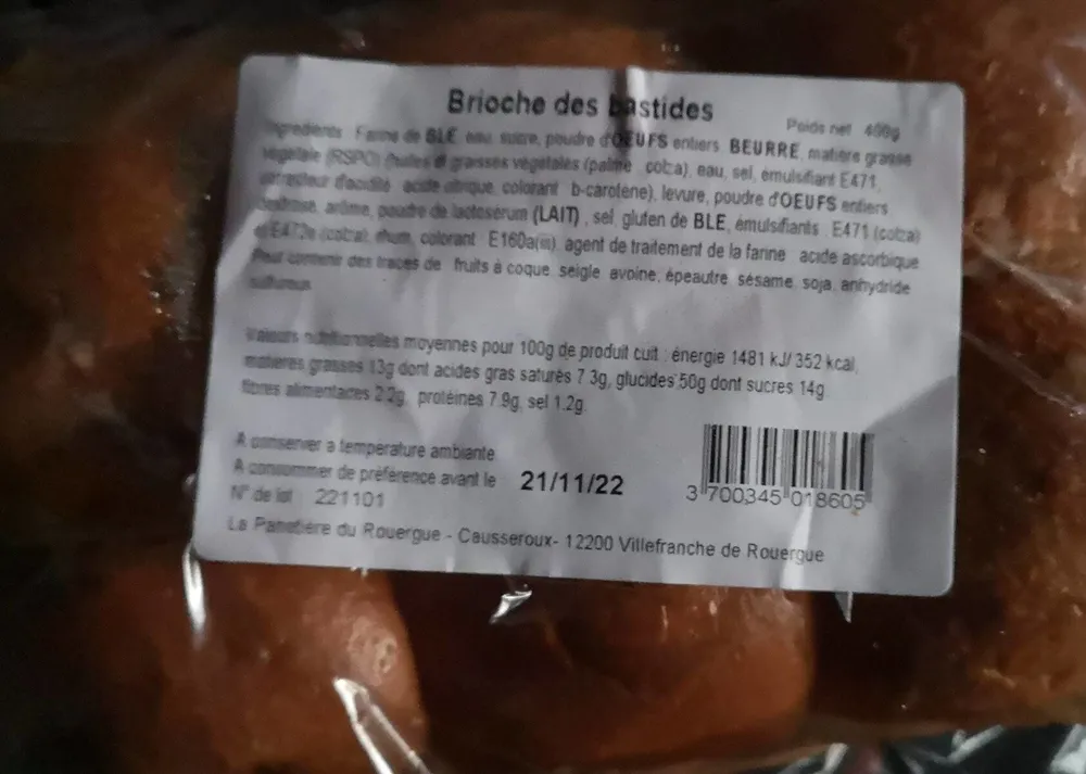 Brioche des bastides