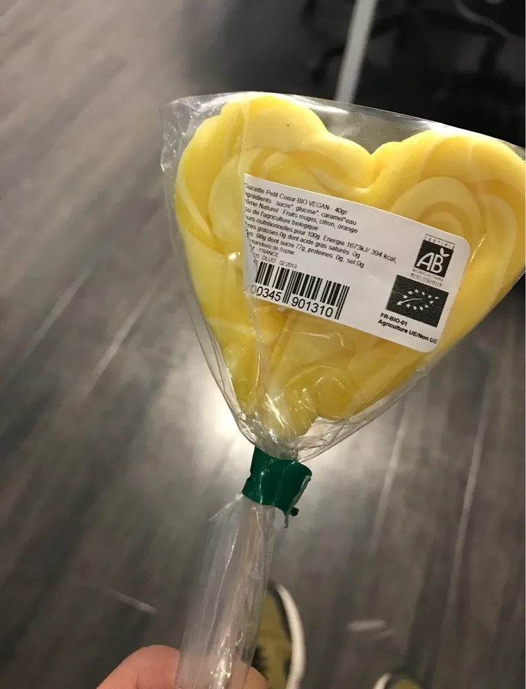 Sucette Petit Coeur