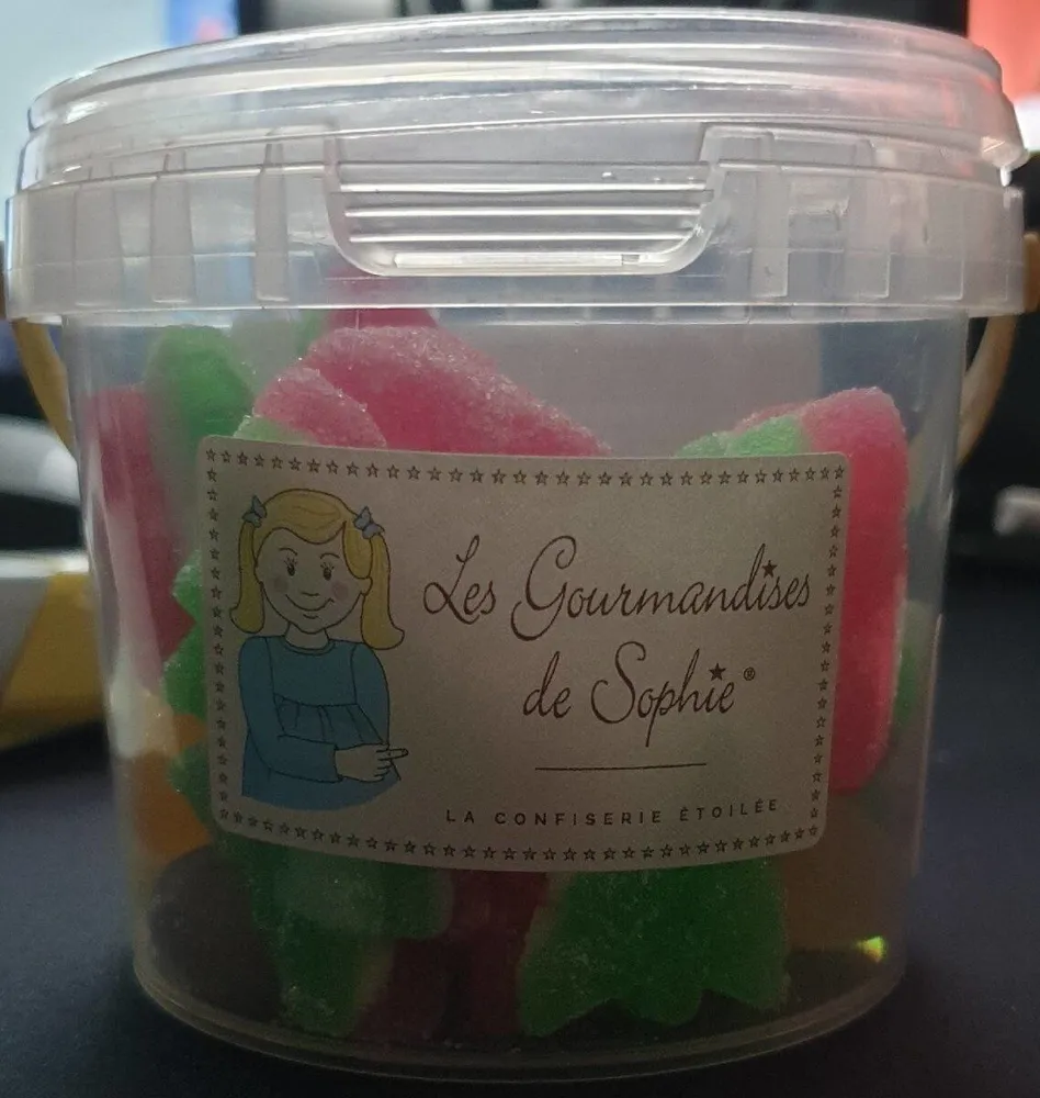 Seau confiserie de Noel