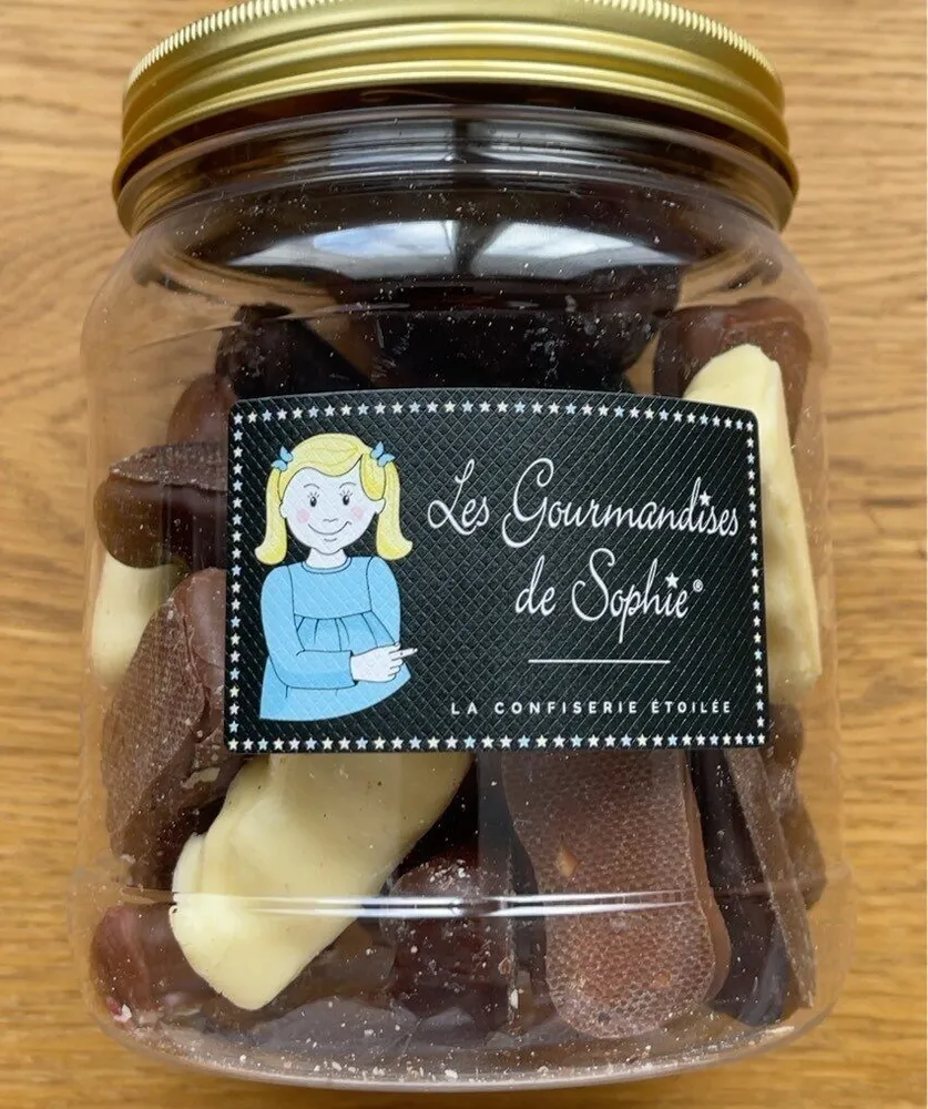 Guimauves enrobées de chocolat