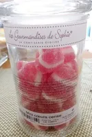 Mini coeurs cerise