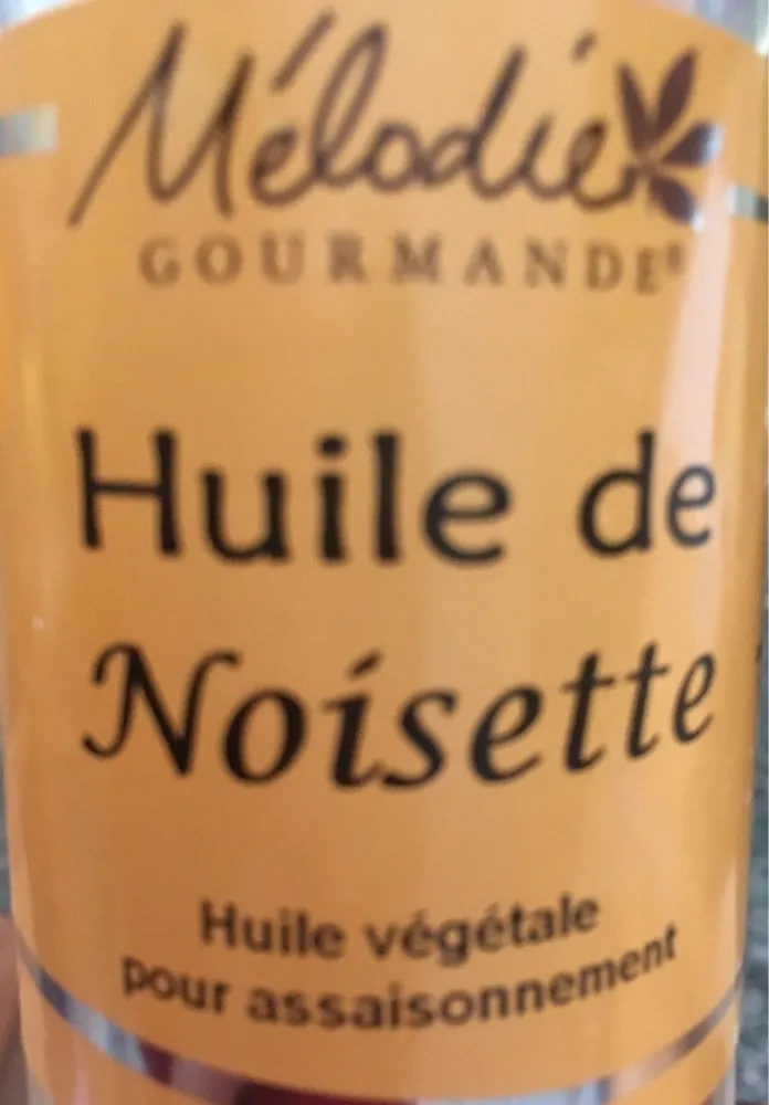 Huile de noisette