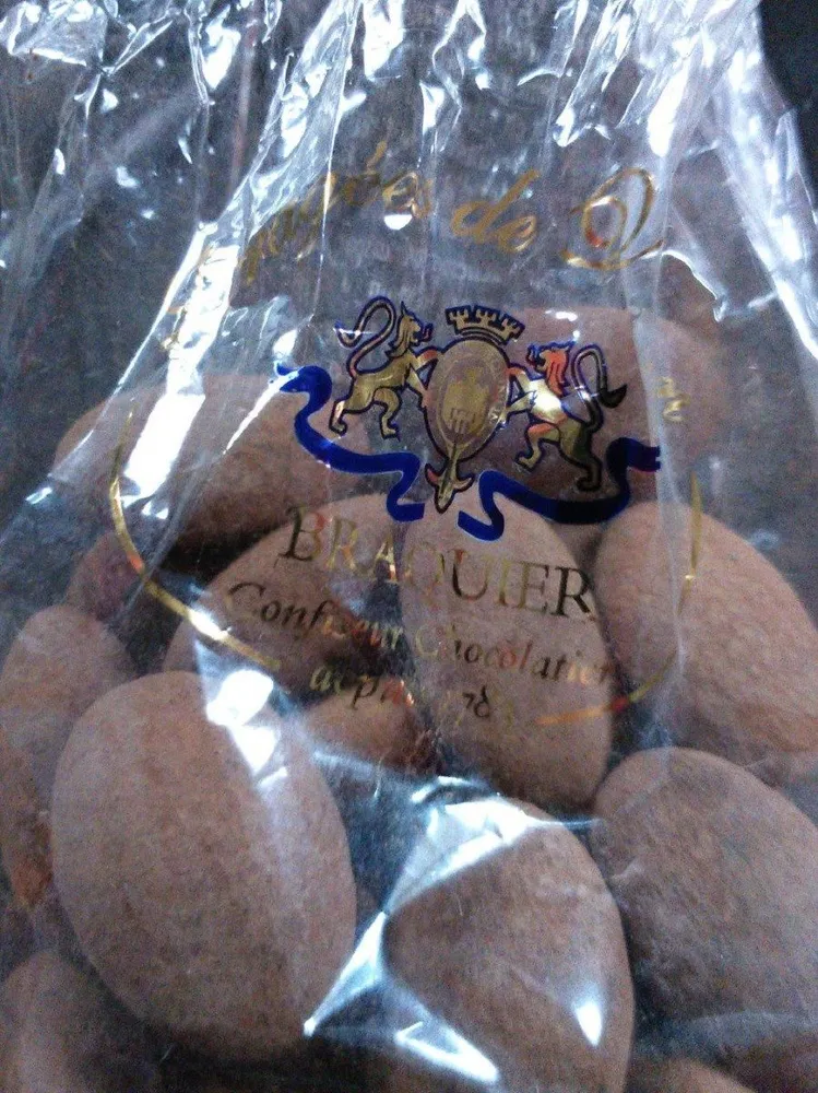 Dragées chocolat orange