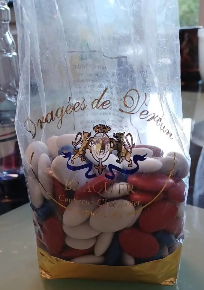Dragée chocolat républicaine braquier
