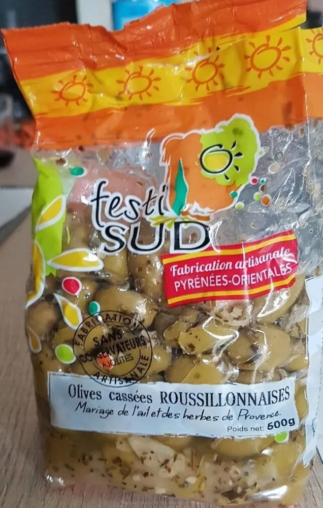 Olives Cassées Roussillonnaises