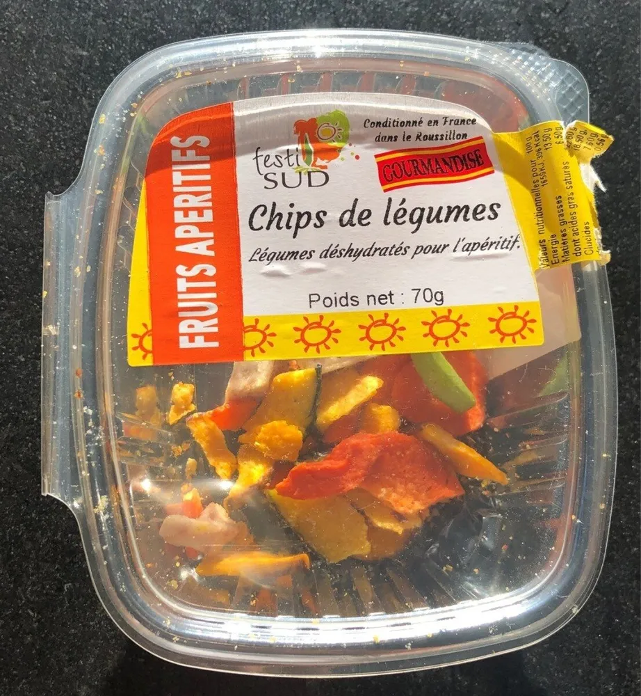 Chips de légumes