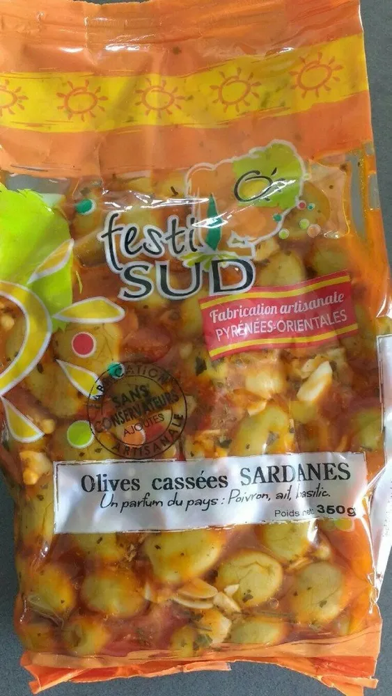 Olives cassées sardanes