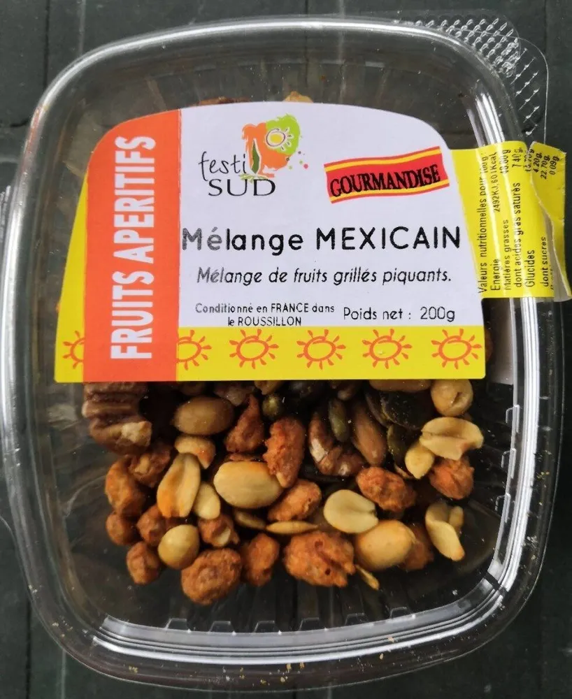 Fruits Apéritif Mélange Méxicain