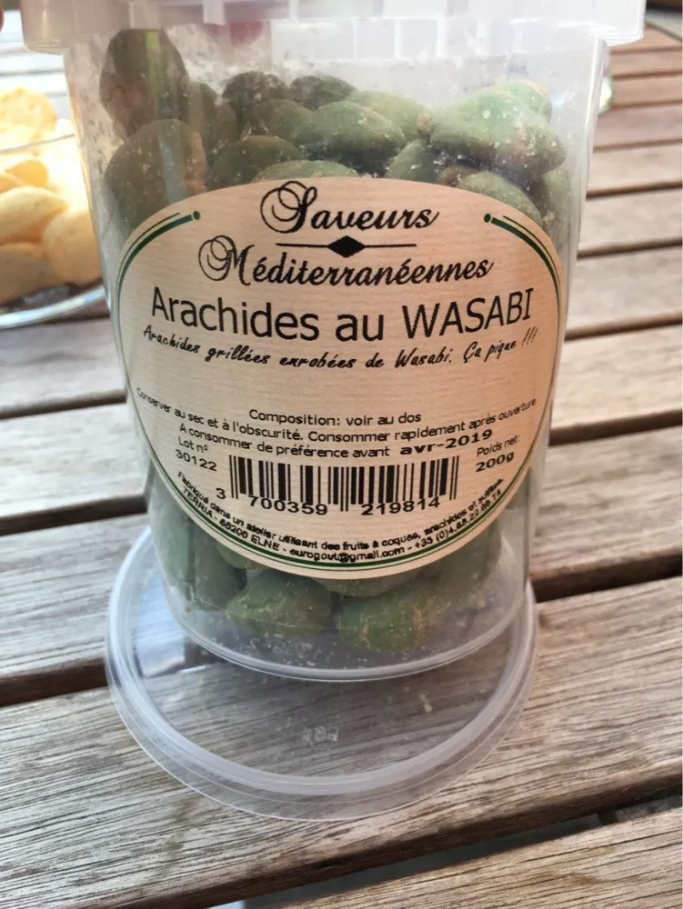 Arachides au Wasabi