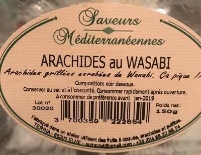 Arachide au wasabi